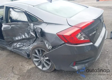 2019 Honda Civic Ex z USA, uszkodzony, nr VIN JHMFC1F37KX001602